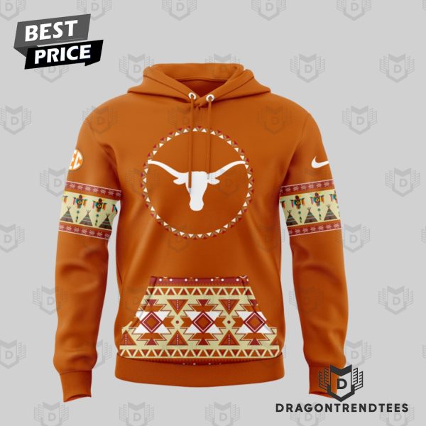 Texas Longhorns Football Native American Heritage Hoodie