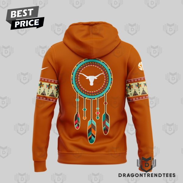 Texas Longhorns Football Native American Heritage Hoodie