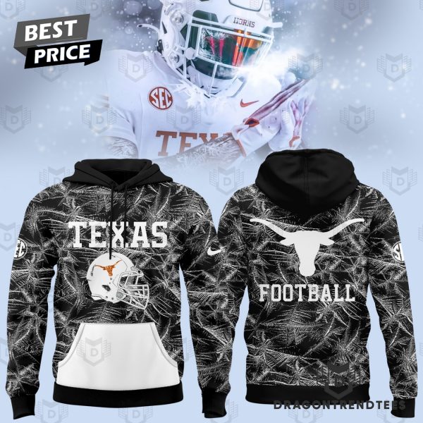 Texas Longhorns Football The Icy Black Hoodie