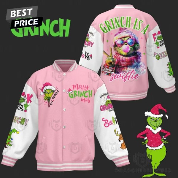 The Grinch – Grinch Is A Swiftie Basbeall Jacket