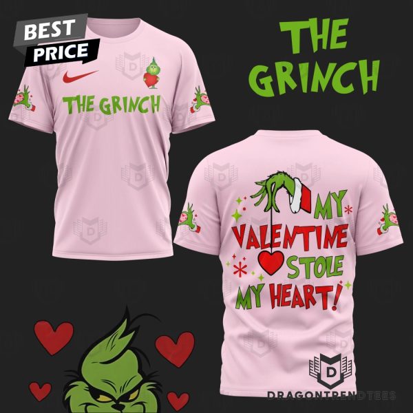 The Grinch My Valentina Stole My Heart 3D T-Shirt