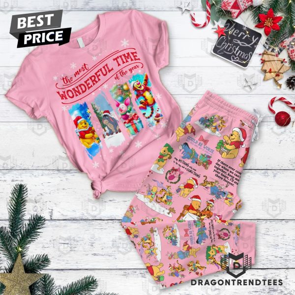 The Most Wonderful Time Of The Year Winnie The Pooh Pajamas Set