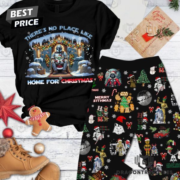 There No Place Like Home For Christmas – Star Wars Pajamas Set