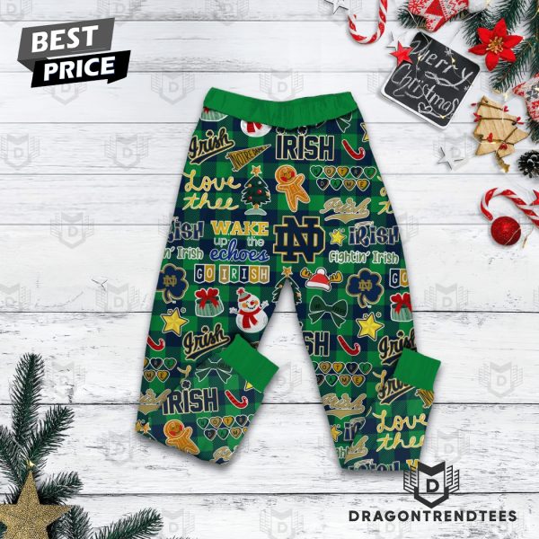 This Christmas The Fighting Notre Dame Fighting Irish Pajamas Set