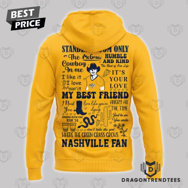 Tim McGraw x Nashville Predators Music City Hockey Hoodie