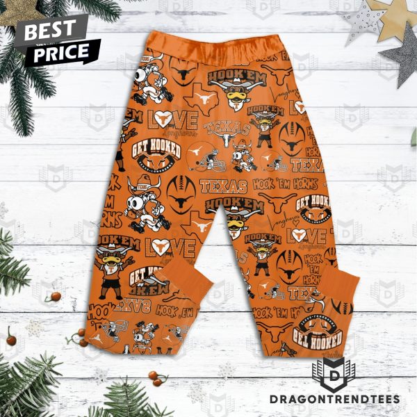 Tis The Season To Watch The Texas Longhorns Pajamas Set