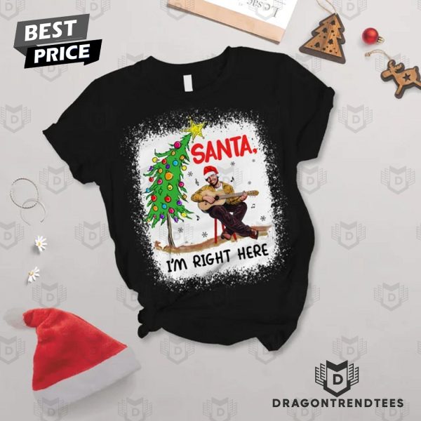 Toby Keith Santa Im Right Here Pajamas Set