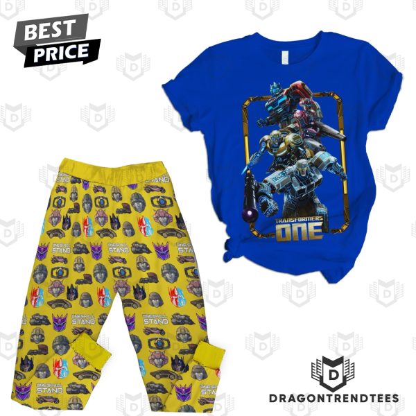 Transformers One – One Shall Stand Pajamas Set