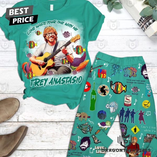 Trey Anastasio – Come Waste Your Time With Me Pajamas Set