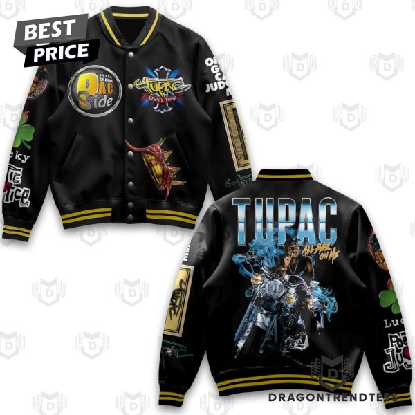 Tupac Shakur All Eyez On Me Baseball Jacket