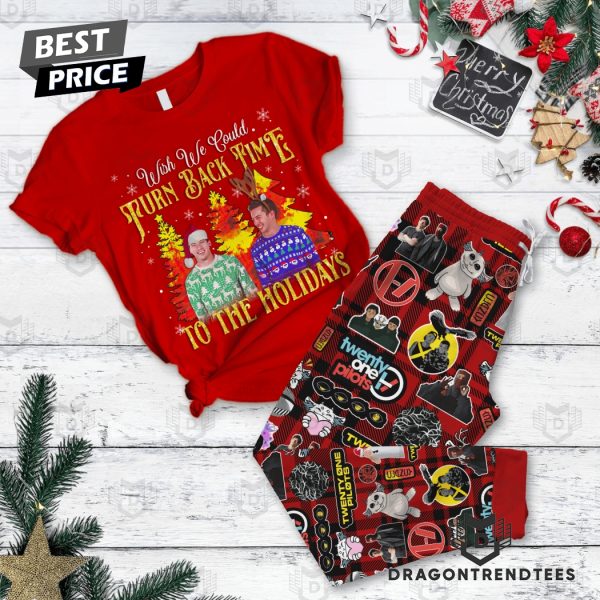 Twenty One Pilots – Wish We Could Turn Back Time To The Holidays Pajamas Set