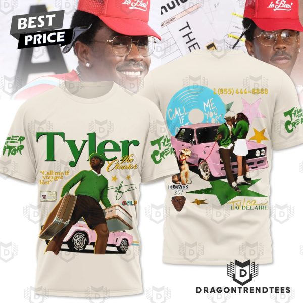 Tyler The Creator – Call Me If You Get Lost Signature 3D T-Shirt