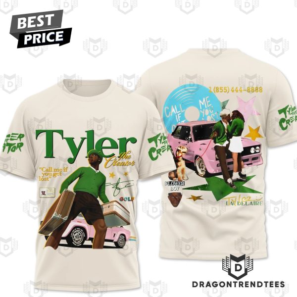 Tyler The Creator – Call Me If You Get Lost Signature 3D T-Shirt