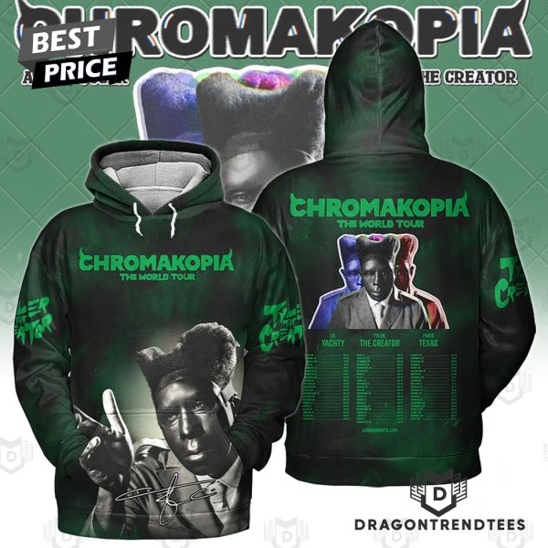 Tyler The Creator Chromakopia The World Tour Signature Hoodie