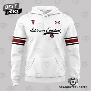 Job Not Finished South Carolina Gamecocks Hoodie – White