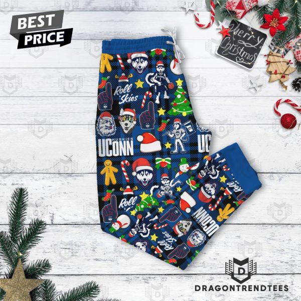 UConn Huskies – Merry Christmas To All Pajamas Set