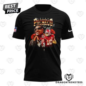 Kansas City Chiefs Isiah Pacheco Signature 3D T-Shirt