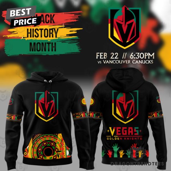 Vegas Golden Knights Black History Month Night Hoodie