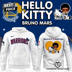 Golden State Warriors – Bruno Mars And Hello Kitty Hoodie