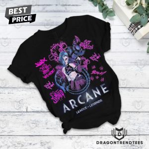 Arcane League Of Legends Pajamas Set