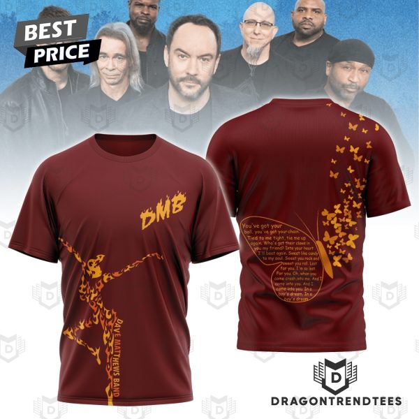2025 Dave Matthews Band 3D T-Shirt