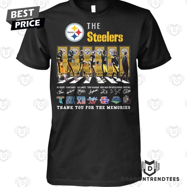 2025 The Pittsburgh Steelers Signature Thank You For The Memories Unisex T-Shirt