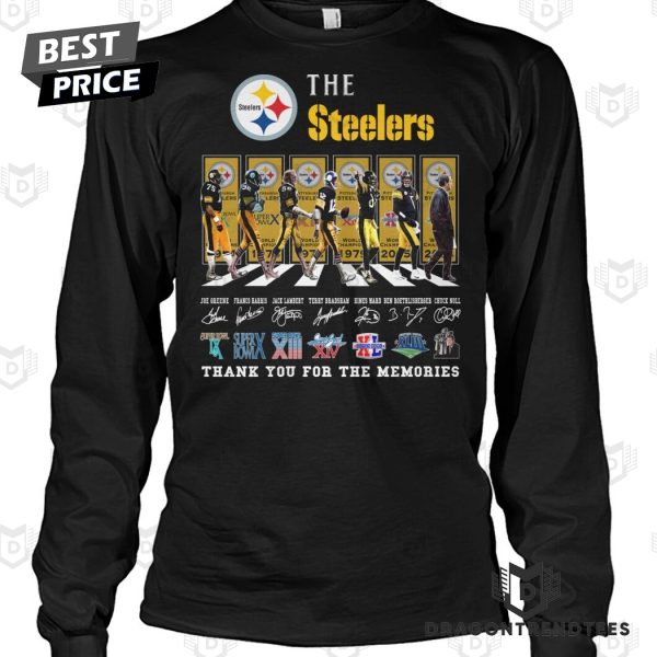 2025 The Pittsburgh Steelers Signature Thank You For The Memories Unisex T-Shirt