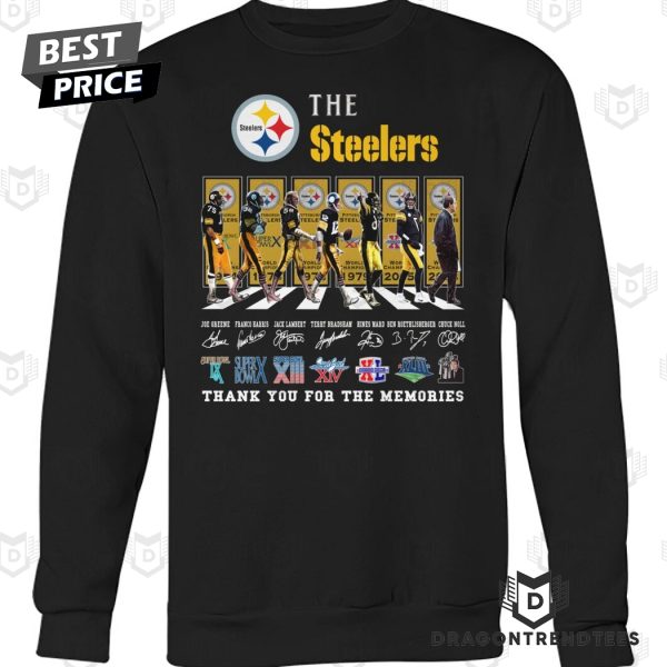 2025 The Pittsburgh Steelers Signature Thank You For The Memories Unisex T-Shirt