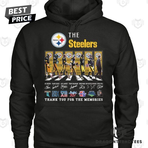 2025 The Pittsburgh Steelers Signature Thank You For The Memories Unisex T-Shirt