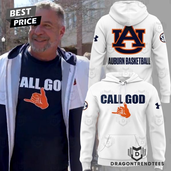 Auburn Tigers Basketball 2025 Call God Hoodie