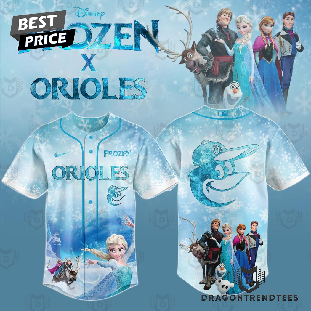 Baltimore Orioles MLB x Frozen Baseball Jersey Baltimore Orioles MLB x Frozen Baseball Jersey
