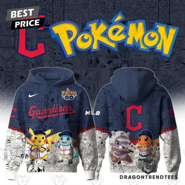 Cleveland Guardians x Po Ke mon Go Tokyo Series 2025 Hoodie