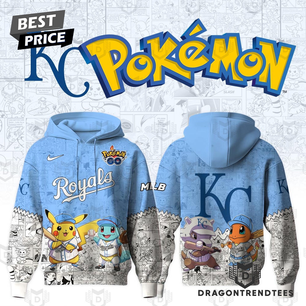 Kansas City Royals x Po Ke mon Go Hoodie Kansas City Royals x Po Ke mon Go Hoodie