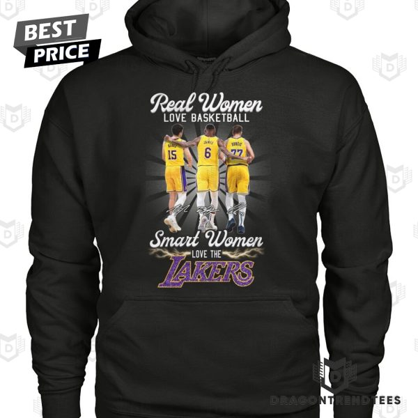 Los Angeles Lakers Austin Reaves x LeBron James x Luka Doncic Signature Unisex T-Shirt