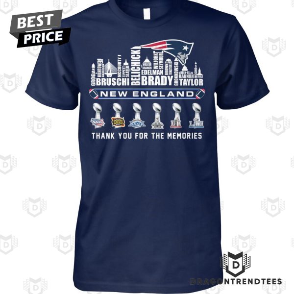 New England Patriots Thank You For The Memories Unisex T-Shirt