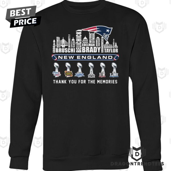 New England Patriots Thank You For The Memories Unisex T-Shirt