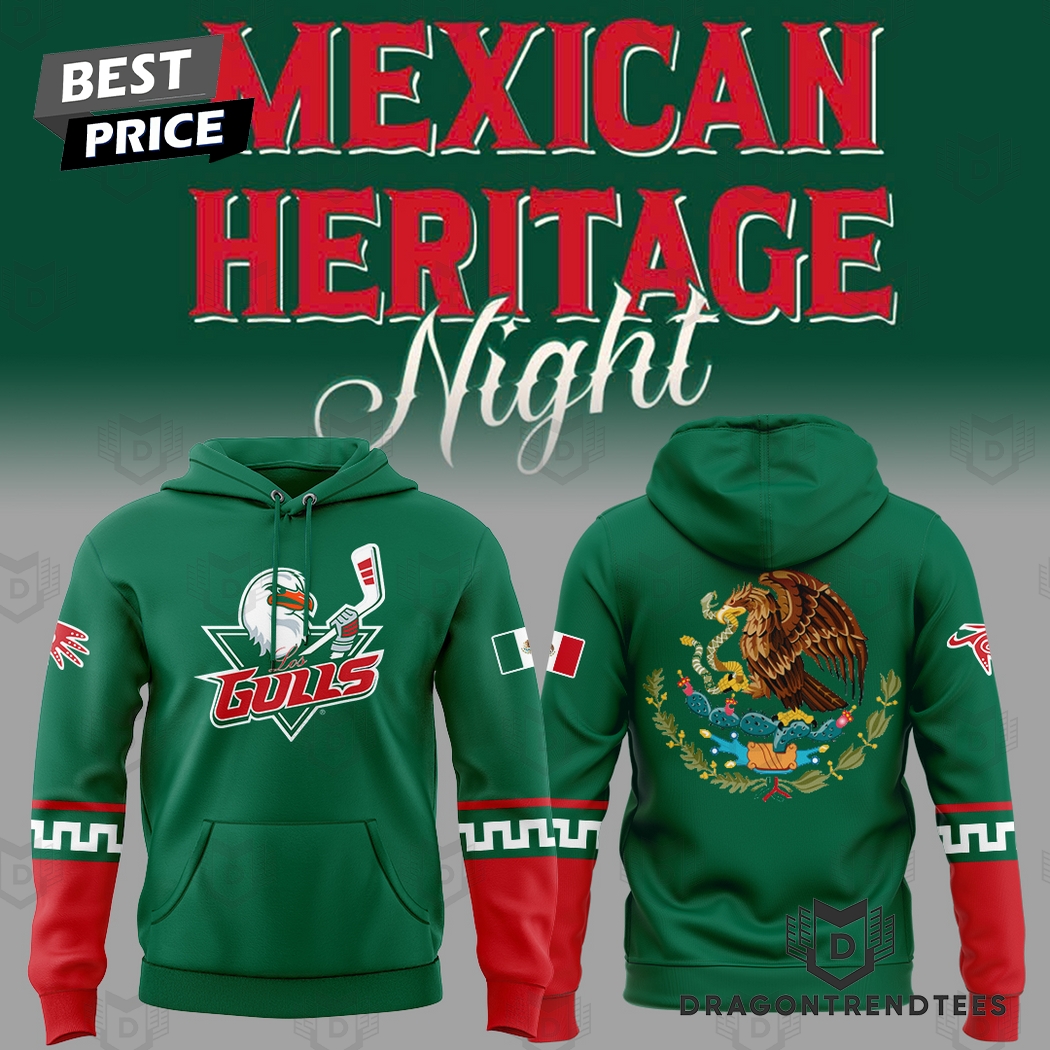 San Diego Gulls x Mexican Heritage Night Hoodie San Diego Gulls x Mexican Heritage Night Hoodie