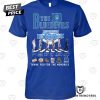 Freddie Mercury Bohemian Rhapsody 50th Anniversary 1975-2025 Signature Thank You For The Memories Unisex T-Shirt