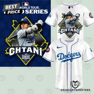 Los Angeles Dodgers Shohei Ohtani Tokyo Series 2025 Baseball Jersey