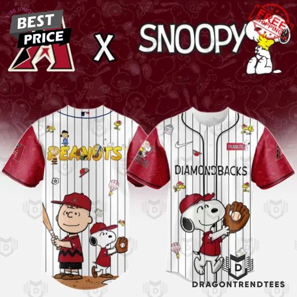 Arizona Diamondbacks x Pea nuts Night 2025 Baseball Jersey