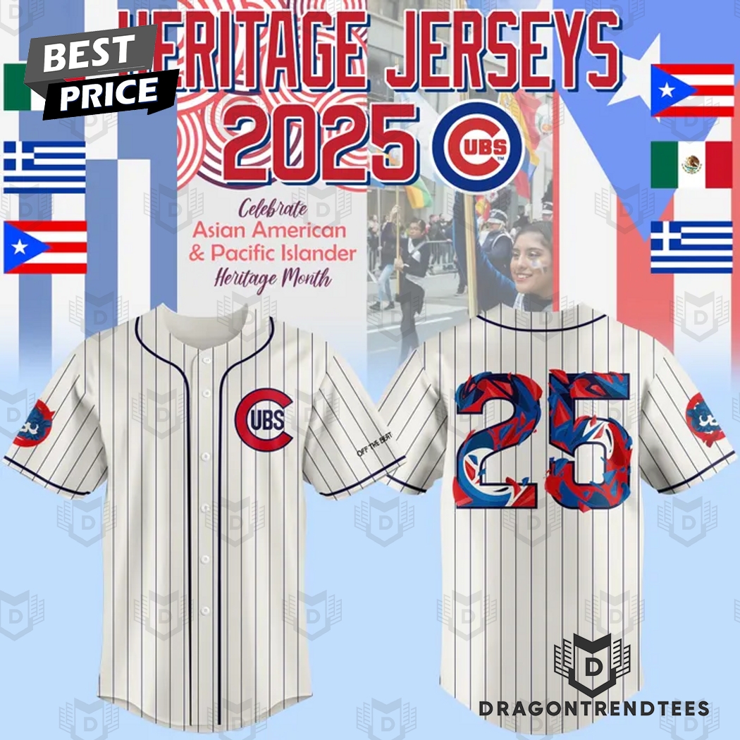 Chicago Cubs x AAPI Heritage Month Baseball Jersey Chicago Cubs x AAPI Heritage Month Baseball Jersey