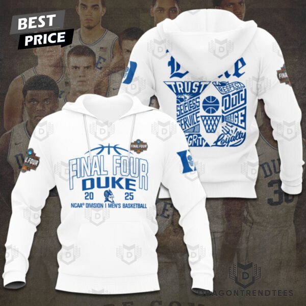 Duke Blue Devils Final Four 2025 NCAA Division Men Basketball Hoodie