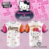 Los Angeles Dodgers Love Hello Kitty Baseball Jersey