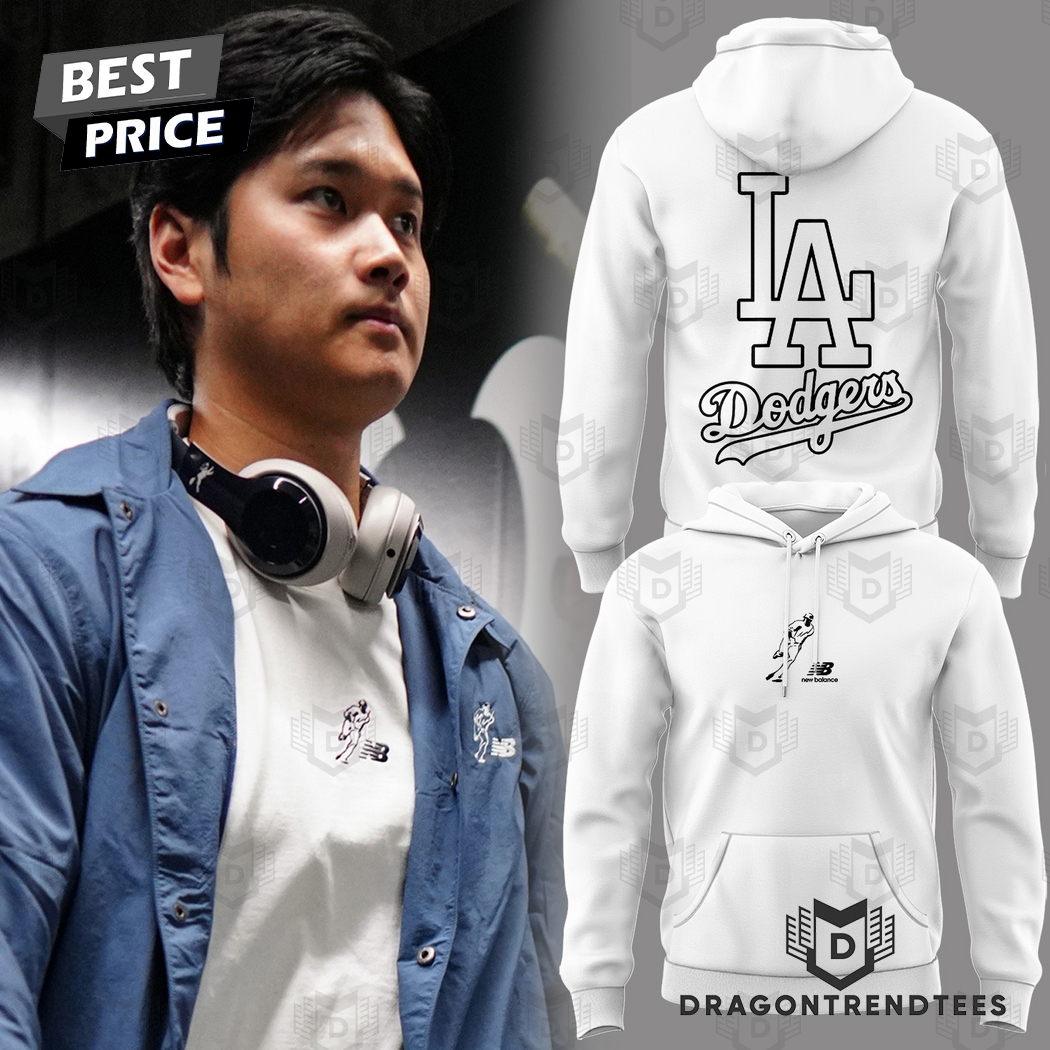 Los Angeles Dodgers Shohei Ohtani 2025 Hoodie - White Los Angeles Dodgers Shohei Ohtani 2025 Hoodie - White
