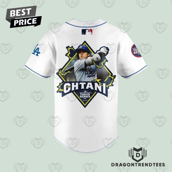 Los Angeles Dodgers Shohei Ohtani Tokyo Series 2025 Baseball Jersey
