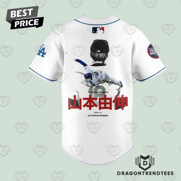 Los Angeles Dodgers Yoshinobu Yamamoto Tokyo Series 2025 Baseball Jersey