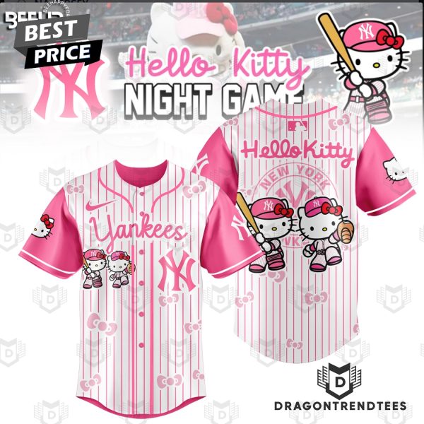 New York Yankees Hello Kitty Baseball Jersey