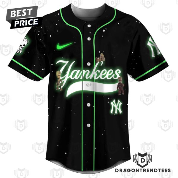 New York Yankees I Am Groot Baseball Jersey