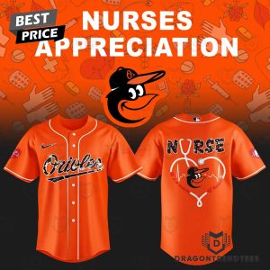 Baltimore Orioles Its A Work Of Heart Baseball Jersey