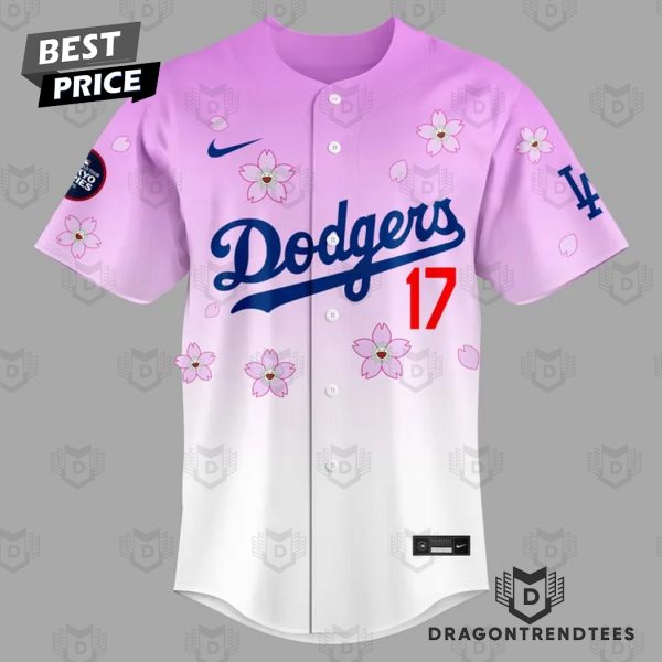 Personalized Los Angeles Dodgers Shohei Ohtani Tokyo Series 2025 Baseball Jersey – Pink